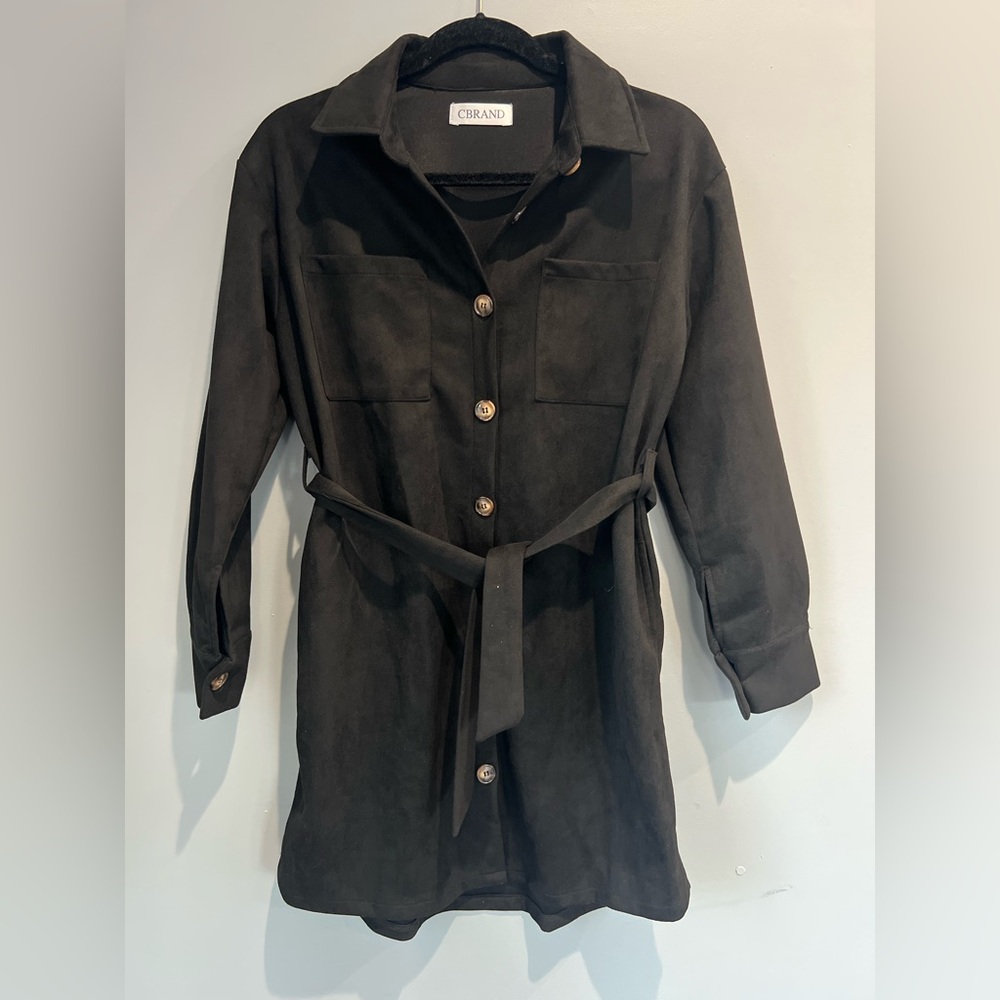Black Belted Women's Jacket